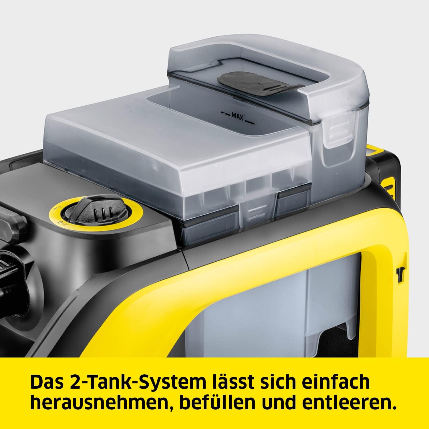 Karcher Akku-Waschsauger SE 3-18 Compact, kompaktes und tragbares Sprühextraktionsgerät zur Reinigung textiler Oberflächen, ohne Akku und Ladegerät – Bild 5