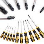 CCLIFE Torx Schraubendreher Set TX magnetisch T6-T40, 11 Stück Ohne Bohrung