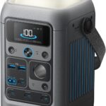 Anker SOLIX C300 DC Powerbank Powerstation, 288Wh Akku für mehrere Geräte, LiFePO4 Akku, 300W Solargenerator, Für Camping, Draußen, Reisen, Notfälle (Netzteil Nicht im Lieferumfang)