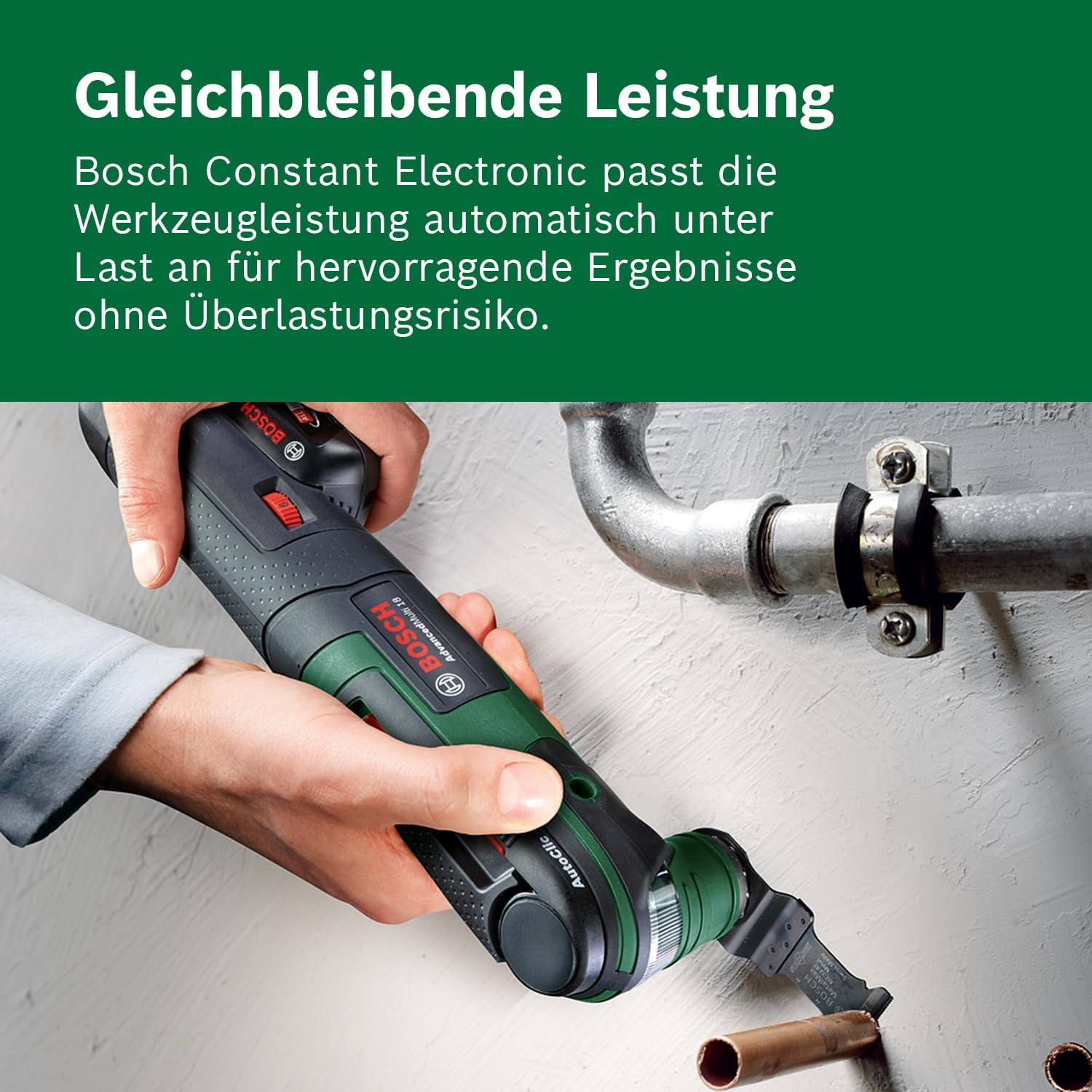 Bosch Home and Garden Bosch Akku Multifunktionswerkzeug AdvancedMulti 18 (ohne Akku, 18 Volt System, im Karton), 0603104000 – Bild 5