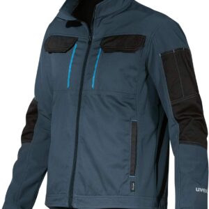 Uvex Tune-up Softshell-Arbeitsjacke für Herren - atmungsaktiv & wasserabweisend