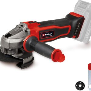 Einhell Akku-Winkelschleifer TE-AG 18/115-2 Li - Solo Power X-Change (18 V, 115 mm Scheibendurchmesser, 28 mm Schnitttiefe, Zusatzhandgriff, inkl. Trennschutz, ohne Akku)