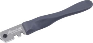 Meister Glasschneider - Mit 6 Schneidrädchen aus legiertem Stahl - Für Buntglas, Fliesen, Glaskunst, Spiegel & Butzenscheiben - Lineal- und Formschnitte / Cutter / Silberschnitt / 9421900