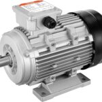 VEVOR 2,2 kW Elektromotor 2890 U/min, AC 400 V 4,7 A, 90 l, B3-Rahmen, Luftkompressormotor 3-phasig, 24 mm Keilwelle, Rechts-/Linkslauf für landwirtschaftliche Maschinen und allgemeine Geräte