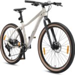 BIKESTAR 27,5 Zoll Mountainbike ab 13 Jahren & Erwachsene | Alu MTB Bikepacking/Trekking/Crosstourer Fahrrad | Shimano CUES 9-Gang | Scheibenbremsen | 17 Zoll Rahmen | ab 164 cm | 60 Tage testen