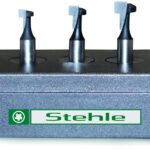 Stehle 3-tlg. HW T-Nutfräser-Set in Holzkassette M5, M6 & M8 - Schaft Ø 8mm