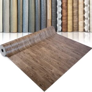 casa pura Vinylboden Meterware Holzoptik Fliesenoptik Steinoptik - PVC Bodenbelag - Vinyl Designbelag für Küche, Bad & Wohnbereich (Albus 3, 100x150 cm)