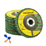 125mm CSD Scheibe Schleif Scheibe, Reinigungsscheibe Set 5-tlg., Grobreinigungsscheibe, Rostentferner Metall, Schleifscheiben für Winkelschleifer ∅125x22,23mm