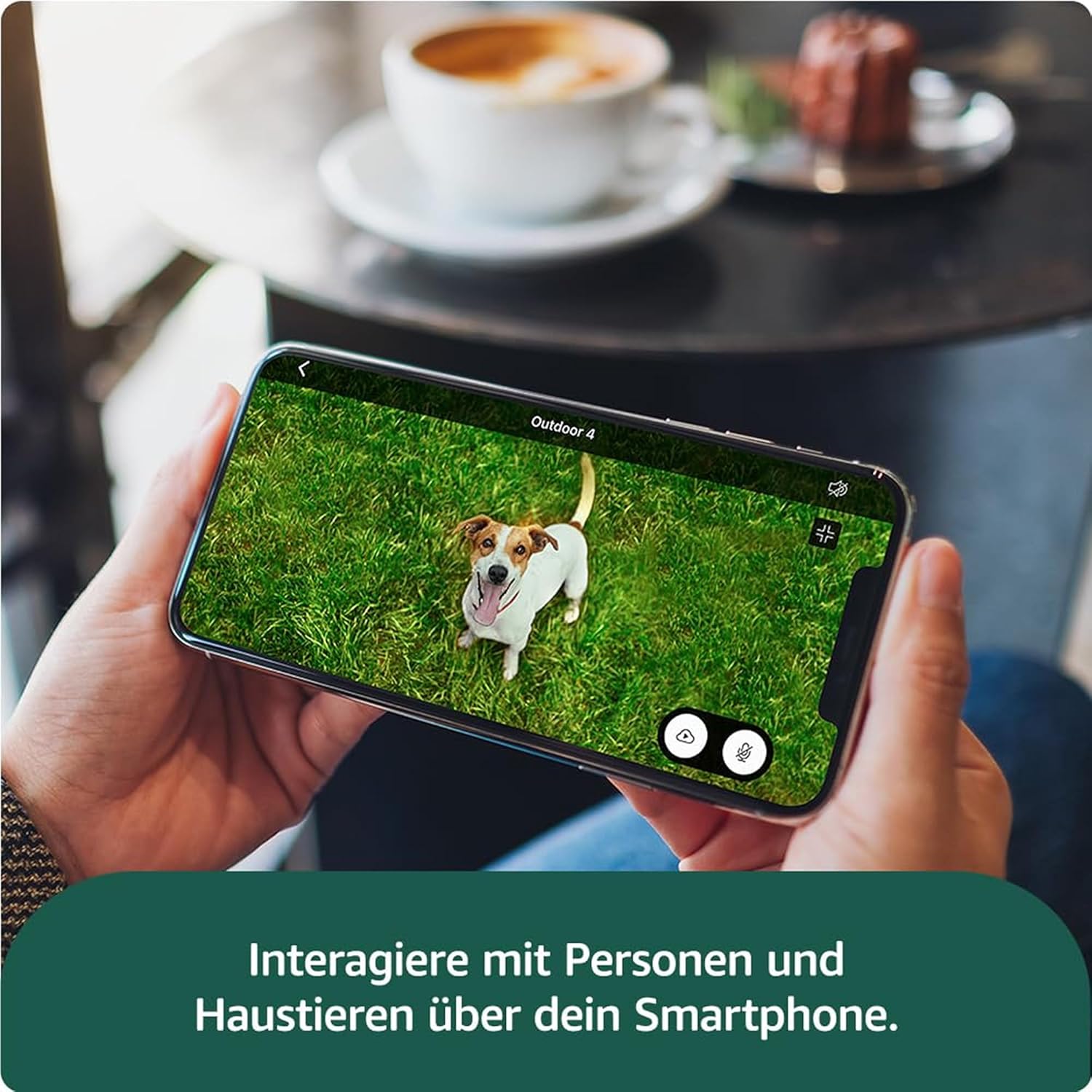 Blink-Kamera Outdoor 4 + Blink Mini 2K+ Weiß (neueste Generation)| Kabellose intelligente HD-Sicherheitskamera, zwei Jahre Batterielaufzeit | 1-Kamera-System mit enthaltenem Sync Module Core | IP65 – Bild 4