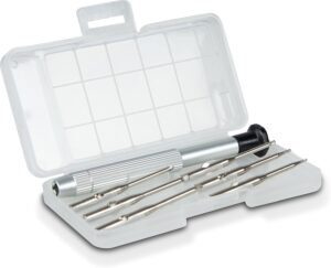 Speedlink Spezial-Werkzeugset - TAYLOR S Electronics Toolkit (6 Aufsätze für eine Vielzahl an Geräten - Bit-Halter aus Aluminium mit Drehkopf - geeignet für kraftvolles eigenhändiges Arbeiten) für Elektro-Kleingeräte
