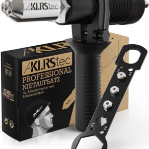 KLRStec® Nietenzangen-Blindnietadapter – Nietaufsatz für Akkuschrauber und Bohrmaschinen