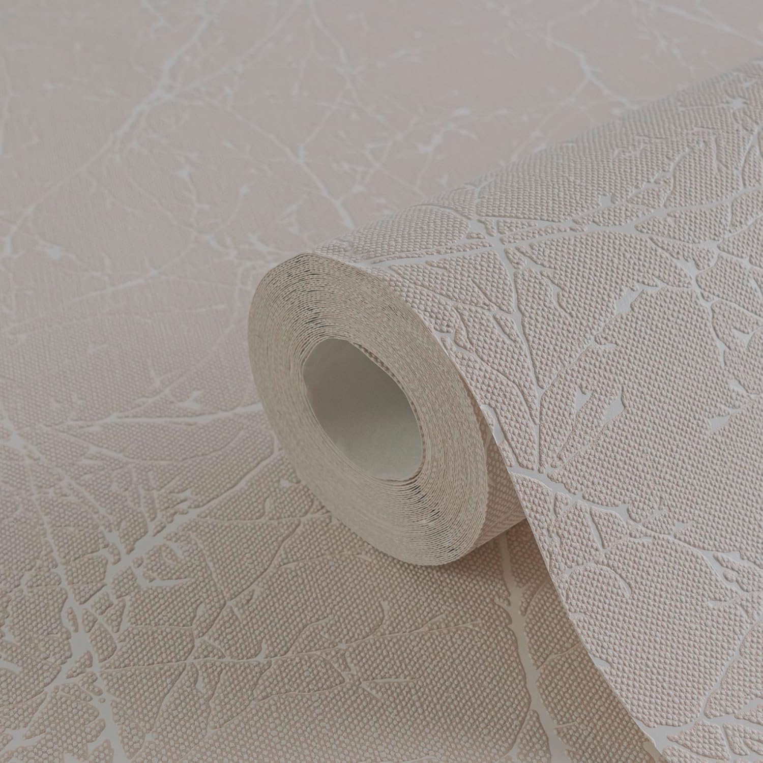 A.S. Création Vliestapete Elegance Tapete im skandinavischen Design 10,05 m x 0,53 m beige weiß Made in Germany 305074 30507-4 – Bild 2