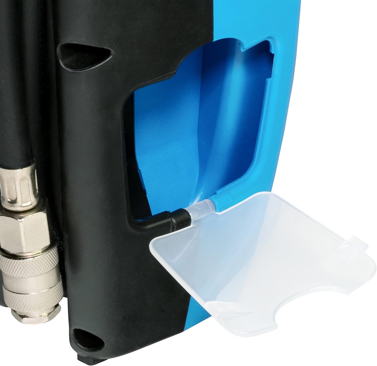 Güde Kompressor Airpower 180/08# 50077 & BGS 3208 | Druckluft-Ausblaspistole | 100 mm | Drukluftpistole | Griff aus blauem Nylon-Fiberglas – Bild 4