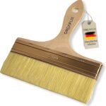 Flächenstreicher 200mm XXL Sonderedition - Für große Flächen, Öl, Lasur, Beizen, Lacke, Acryl, Kreidefarbe, Lasurpinsel Holz außen, Ölpinsel Holz, Flachpinsel, Lackpinsel, Pinsel breit