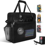 Tragbare Tragetasche für Ninja Slushi Maschine FS300/FS301 - Staubdichte Abdeckung Slushie Maschine Zubehör, Reisetasche (Seitenöffnung, Schwarz)