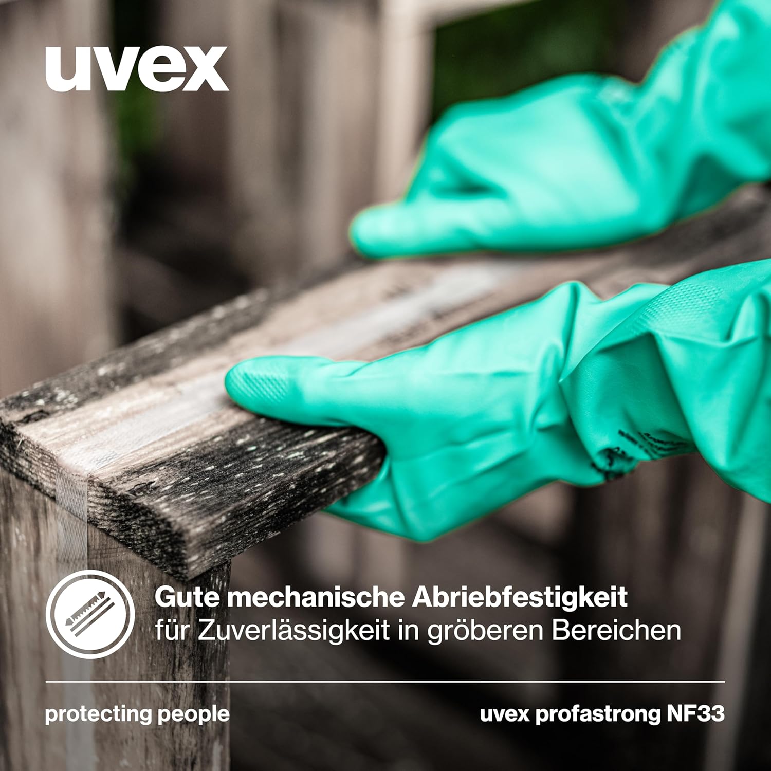 Uvex Unisex Profastrong Nf33 Chemikalienschutzhandschuh (3er Pack) – Bild 4