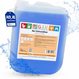 Schmutzlöser 10,1L Kanister - Universalreiniger Allzweckreiniger Industrie, Haushalt & Garten - Reinigungsmittel, Schmutzentfernung Maschinen, Fassaden, Pflastersteine