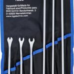 BGS 1326 | Lösewerkzeug-Satz für Verkleidungsclips | Türclips | Clipheber | Clip-Entferner | Hebel | Montage-Gabel