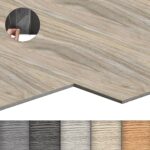 PVC Bodenbelag Vinylboden Selbstklebend mit Holz-Effekt, 72 Vinyl Fliesen 10,04m² Bodenfliesen Selbstklebend, Klebefliesen Boden Verschleißfest Wasserfest für Wohnzimmer Küche, Eiche Gewaschen