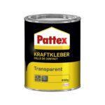 Pattex Kraftkleber Transparent, extrem starker Kleber für höchste Festigkeit, Alleskleber für den universellen Einsatz, hochwärmefester glasklarer Klebstoff, 1 x 650g