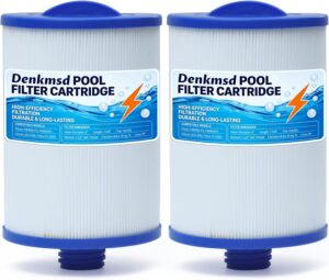 Spa Filter für Unicel 6CH-940, Spa Filterkartusche für PWW50P3, für Waterway Front Access Skimmer, für Filbur FC-0359 (2 Stück)