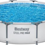 Bestway Steel Pro Max Frame Pool, rund, ohne Zubehör 305 x 76 cm