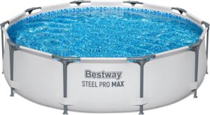 Bestway Steel Pro Max Frame Pool, rund, ohne Zubehör 305 x 76 cm