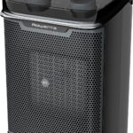 Rowenta Intense Comfort Aqua Heizlüfter, 2 Leistungsstufen, Spritzschutz IP21, für Badezimmer geeignet, kompakte Abmessungen, Thermostat, besonders leise, Tragegriff, Schwarz, SO9350F0