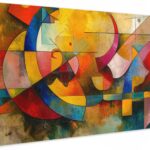 MuchoWow© Leinwand Bilder XXL 300x140 cm Deko Schlafzimmer Aesthetic Große Leinwandbilder Wohnzimmer Gemälde Foto Geschenk Living Room Decoration Kunst - Abstrakt - Modern