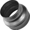 Vent Systems 125 mm auf 100 mm Rohr Reduzierung-Adapter - Reduzierverbinder für HVAC-Lüftungssysteme, Lueftungsrohr, Abluftrohr, Klimaanlage Verbinder - Rundrohr Reduktion/Reduzierstueck 6 81qPNSbdkJS. AC SL1500 1