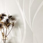 Newroom Tapete Creme Vlies Wellenmuster - Modern 3D Optik Streifentapete Metallic für Wohnzimmer Schlafzimmer