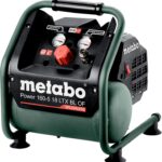Metabo Akku-Kompressor Power 160-5 18 LTX BL OF – 601521850 – 18 V – Kompressor mit Brushless-Motor – Ohne Akku und Ladegerät