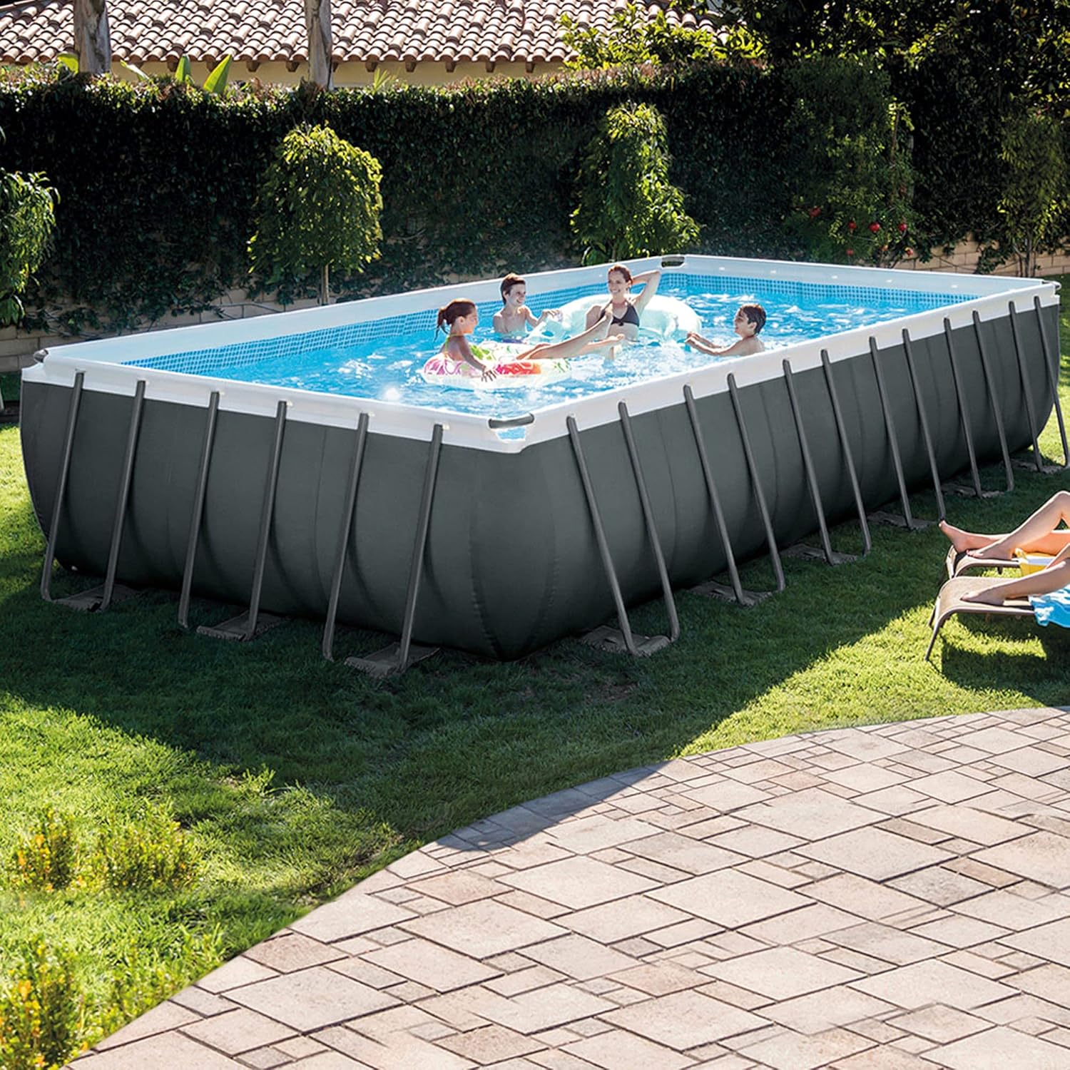 Intex 24Ft X 12Ft X 52In Ultra XTR Rectangular Pool Set – Bild 2