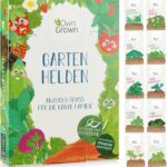 Kinder Saatgut-Set: Tolles Kinder Anzuchtset mit 10 Sorten Pflanzen – Gemüse Samen, Erdbeeren Samen, Kräuter Samen – Samen Starter Kit – Saatgut Gemüse – Pflanzen Züchten mit OwnGrown