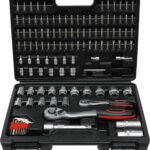 BGS Diy 15120 | Steckschlüssel-Satz Wellenprofil | Antrieb 6,3 mm (1/4") / 12,5 mm (1/2") | 115-tlg.