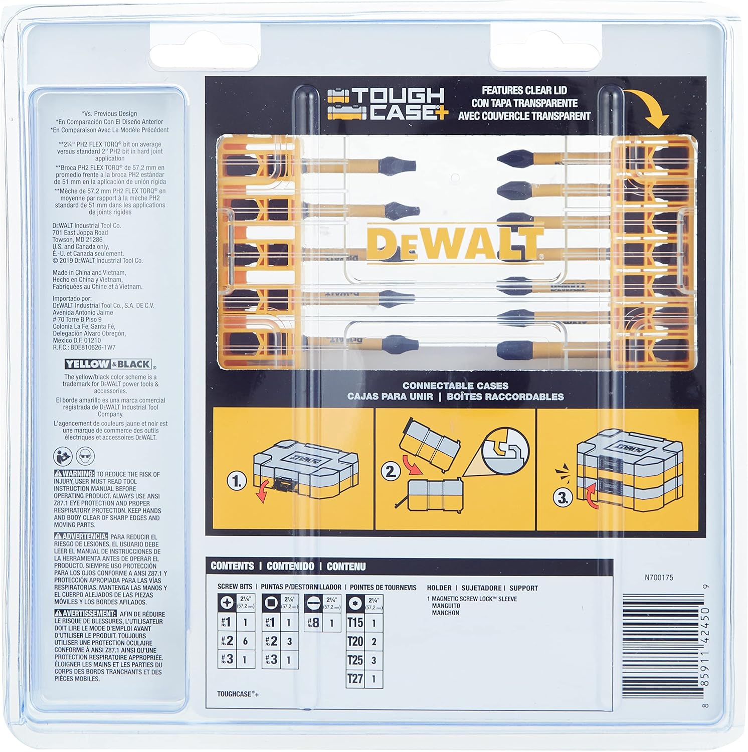 DEWALT FlexTorq Schlagschrauber-Bit-Set, 22-teilig (DWA2FTS22IR) – Bild 3