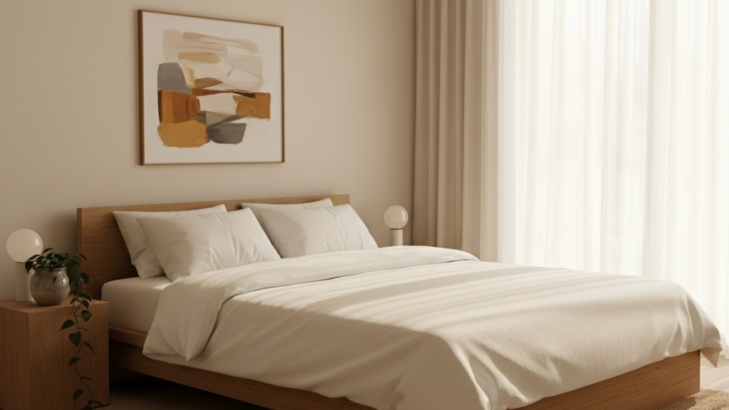 7 Ideen für ein minimalistisches Schlafzimmer, das zur Ruhe kommen lässt