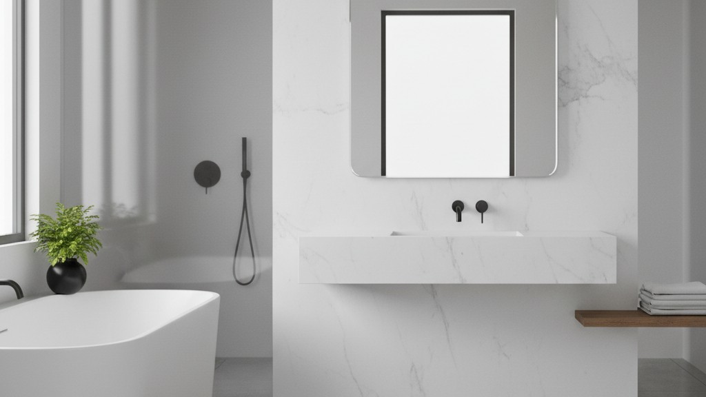 8 Ideen für dein modernes Badezimmer: Schwarz & Weiß perfekt umgesetzt