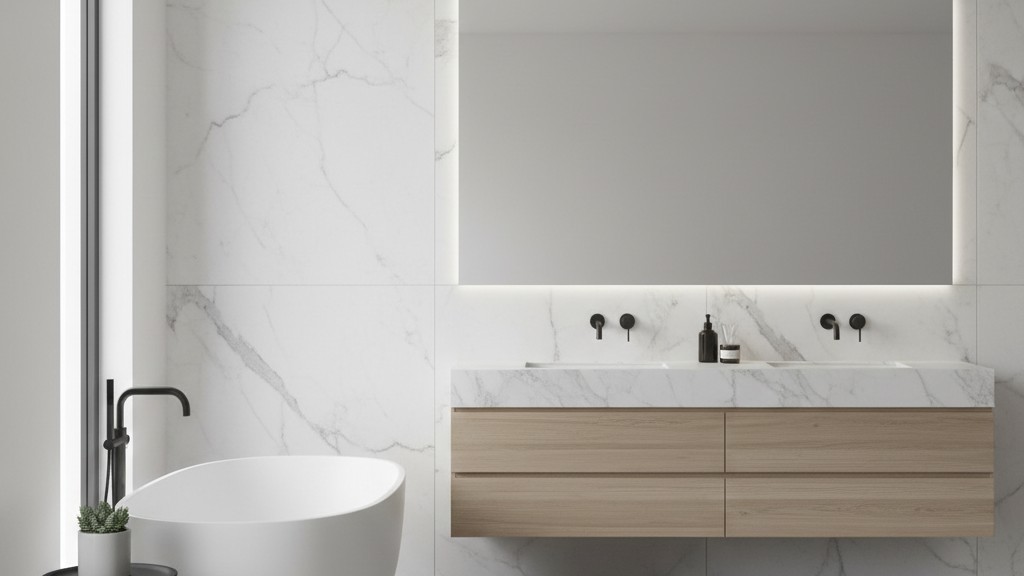 8 Ideen für dein modernes Badezimmer: Schwarz & Weiß perfekt umgesetzt