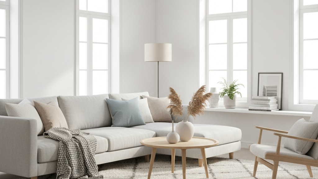 9 skandinavische Wohnzimmer Ideen, die wirklich funktionieren