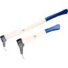 Germania Sappie Set 2 Stück - 40 und 80 cm Stiel aus Eschenholz - 550g Kopfgewicht - Forstwerkzeug Fällheber Holzheber Wendehaken 3 314mZEB qTL. SL500