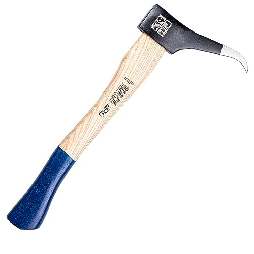 Germania Sappie aus Eschenholz - Sappiekopf 550g -Länge 40cm - Stiel aus Eschenholz - Forstwerkzeug für Holz - Holzzange - Holzheberhaken - Wendehaken & Hammer 1 Germania Sappie aus Eschenholz - Sappiekopf 550g -Länge 40cm - Stiel aus Eschenholz - Forstwerkzeug für Holz - Holzzange - Holzheberhaken - Wendehaken & Hammer