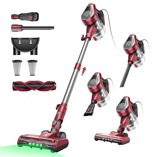 Vexilar C8 Staubsauger mit Kabel, 60KPa & 600W Starke konstante Saugkraft, Staubsauger beutellos, 7m Kabel, Selbststehend, Anti-Tangle-Bürste, Handstaubsauger für Tierhaare, Fugen & Hartböden 1 Vexilar C8 Staubsauger mit Kabel, 60KPa & 600W Starke konstante Saugkraft, Staubsauger beutellos, 7m Kabel, Selbststehend, Anti-Tangle-Bürste, Handstaubsauger für Tierhaare, Fugen & Hartböden