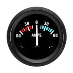 ETOPARS Kfz Auto Amp Anzeige 2" 52mm Auto Aktuell Messgerät Motor Stromkreis Prüfer Zeiger Anzeige Fahrzeug Weiß Lichtanzeige Instrument Messung Aktuelle Amp