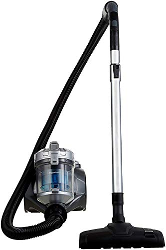 Amazon Basics Zylinder-Staubsauger, leistungsstark, kompakt und leicht, ohne Beutel, für Hart- und Teppichböden, HEPA-Filter, 700 W, 1,5 l, EU, Schwarz/Blau 1 Amazon Basics Zylinder-Staubsauger, leistungsstark, kompakt und leicht, ohne Beutel, für Hart- und Teppichböden, HEPA-Filter, 700 W, 1,5 l, EU, Schwarz/Blau