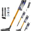 VACTechPro 60KPa/680W/7M Staubsauger, Staubsauger mit Kabel Con 800ML Pattumiera, Stielstaubsauger mit Kabel Con Design a Doppia Maniglia, Vacuum Cleaner per Pavimenti Duri, Orange 7 41pEQcreRYL. SL500