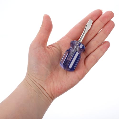 2 Stück Mini Schraubendreher Set, Kurze Schlitzschraubendreher, Kurze Magnetische Flachkopfschraubendreher, Taschen-Schraubendreher Kleine Flachkopfschraubendreher für Heimwerkerreparaturen (Blau) 1 2 Stück Mini Schraubendreher Set, Kurze Schlitzschraubendreher, Kurze Magnetische Flachkopfschraubendreher, Taschen-Schraubendreher Kleine Flachkopfschraubendreher für Heimwerkerreparaturen (Blau)