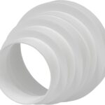Repa Market 80–150 mm Kanal Universal Reduzierstück & Increaser – Kunststoff HVAC Abluftschlauch Adapter/Lüftungsadapter für runde Rohre – Inline PVC Übergangsstück für Lüftungskanal, Belüftung