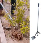 Pfahlabzieher und Setzlingentferner, 132 cm, manueller Baumwurzelentferner für einfaches Entfernen von Baumstumpf- und Holzstapeln, perfekt für Bauernhöfe und Gärten