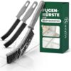 Novaliv Fugenbürste Set – 3er Set – Fugenreinigungsbürste schmal für Fliesen, Dusche, Bad – 22 cm, Grau 2 51XZiKHRkXL. SL500